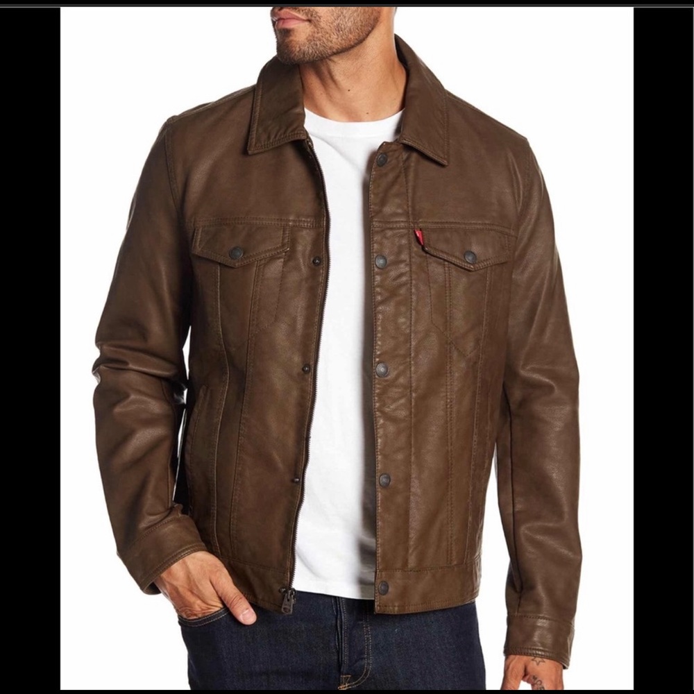 Men’s Brown Leather Jacket